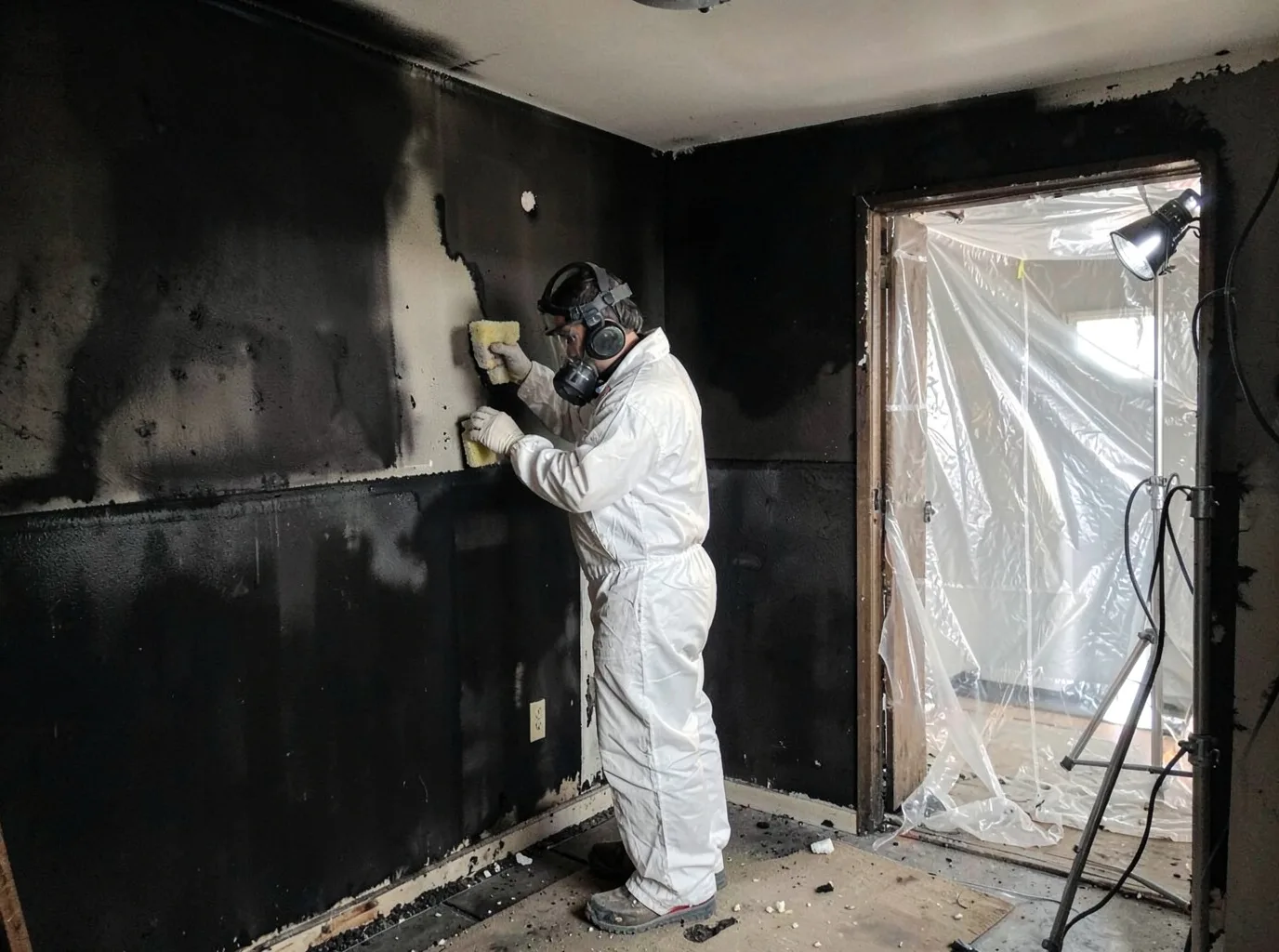 Fire Damage Restoration company in Covington, OK